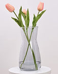 Iridescent Glass Vase - For Flowers, Centerpieces, Home Decor