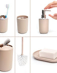 Moss & Stone 6 pcs Bathroom Accessories Set