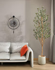 Kazeila Artificial Olive Tree 7FT Tall Faux Silk Plant