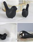 FANTESTICRYAN Small Birds Statues Gold Home Decor