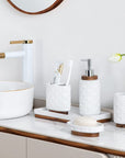 RQYIXI Bathroom Accessories Set