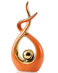 FJS Modern Living Room Decor Art Ceramic Statues