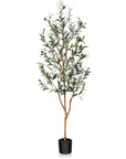 Kazeila Artificial Olive Tree 7FT Tall Faux Silk Plant