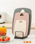 Cutting Boards for Kitchen,Plastic Cutting Board Set of 3