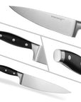 linoroso Chef Knife - Professional Pro Kitchen Knife 8 inch Stainless Steel Chef's Knives