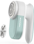 BEAUTURAL Fabric Shaver and Lint Remover, Sweater Defuzzer with 2-Speeds, 2 Replaceable Stainless Steel Blades, Battery Operated, Remove Clothes Fuzz, Lint Balls, Pills, Bobbles Gray