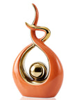 FJS Modern Living Room Decor Art Ceramic Statues