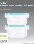 Snapware Total Solution 10-Pc Plastic Food Storage Containers Set