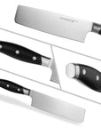 linoroso Chef Knife - Professional Pro Kitchen Knife 8 inch Stainless Steel Chef's Knives