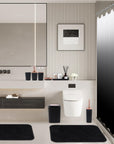 XLHOMO Black Bathroom Accessories Set