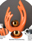 FJS Modern Living Room Decor Art Ceramic Statues