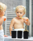 XLHOMO Black Bathroom Accessories Set