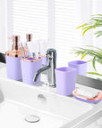 XLHOMO Black Bathroom Accessories Set