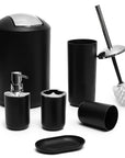 Moss & Stone 6 pcs Bathroom Accessories Set