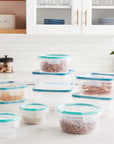 Snapware Total Solution 10-Pc Plastic Food Storage Containers Set