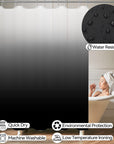 XLHOMO Black Bathroom Accessories Set