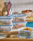 Snapware Total Solution 10-Pc Plastic Food Storage Containers Set