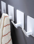 DELITON Adhesive Towel Hooks