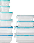 Snapware Total Solution 10-Pc Plastic Food Storage Containers Set