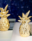 Dawbun 2 Pieces Gold Small Animal Statue
