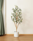 Kazeila Artificial Olive Tree 7FT Tall Faux Silk Plant