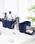 XLHOMO Black Bathroom Accessories Set