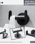 DELITON Adhesive Towel Hooks