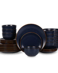 Stone Lain Brasa 16-Piece Dinnerware Set Stoneware, Green