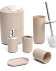 Moss & Stone 6 pcs Bathroom Accessories Set