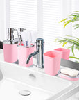XLHOMO Black Bathroom Accessories Set