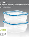 Snapware Total Solution 10-Pc Plastic Food Storage Containers Set