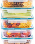 Snapware Total Solution 10-Pc Plastic Food Storage Containers Set
