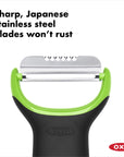 OXO Stainless Steel Good Grips Prep Julienne Y-Peeler