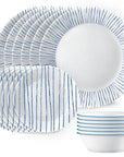 Corelle Vitrelle 18-Piece Service for 6 Dinnerware Set