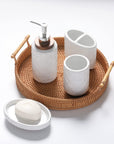 RQYIXI Bathroom Accessories Set