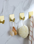 DELITON Adhesive Towel Hooks