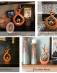 FJS Modern Living Room Decor Art Ceramic Statues