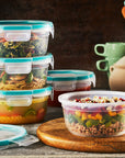 Snapware Total Solution 10-Pc Plastic Food Storage Containers Set
