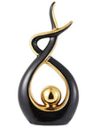 CESTATIVO  Modern Abstract Art Ceramic Statue