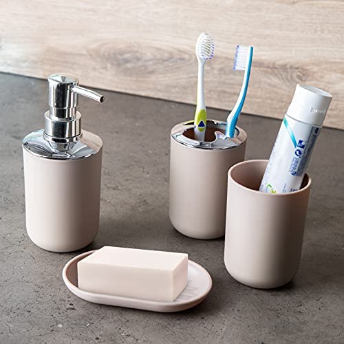 Moss &amp; Stone 6 pcs Bathroom Accessories Set