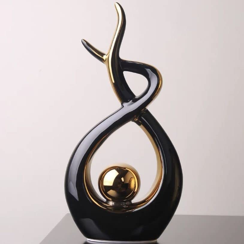 CESTATIVO  Modern Abstract Art Ceramic Statue