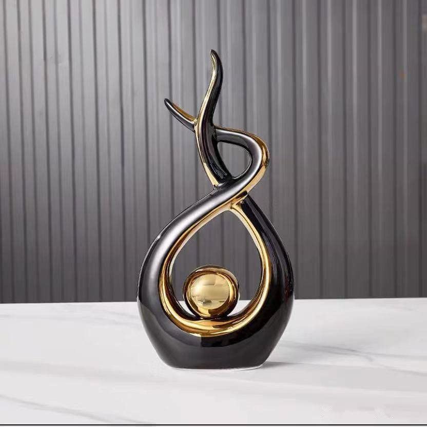 CESTATIVO  Modern Abstract Art Ceramic Statue