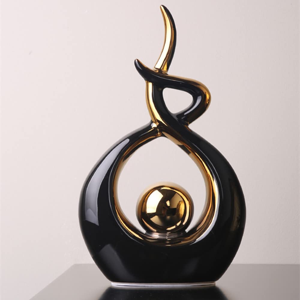 CESTATIVO  Modern Abstract Art Ceramic Statue