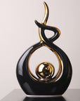 CESTATIVO  Modern Abstract Art Ceramic Statue