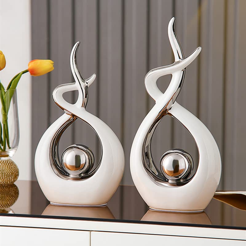 CESTATIVO  Modern Abstract Art Ceramic Statue