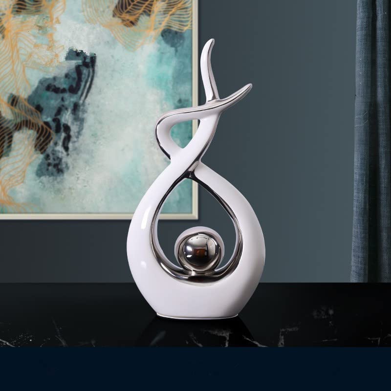 CESTATIVO  Modern Abstract Art Ceramic Statue