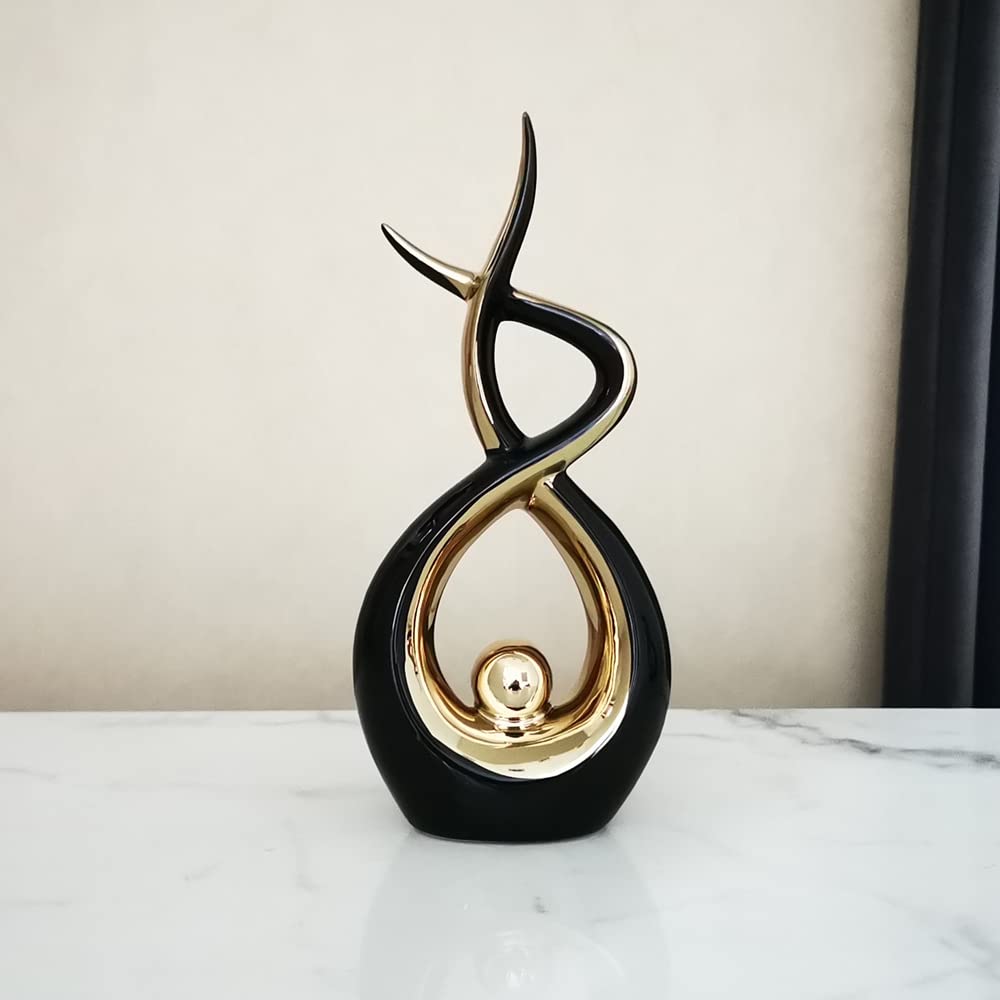 CESTATIVO  Modern Abstract Art Ceramic Statue