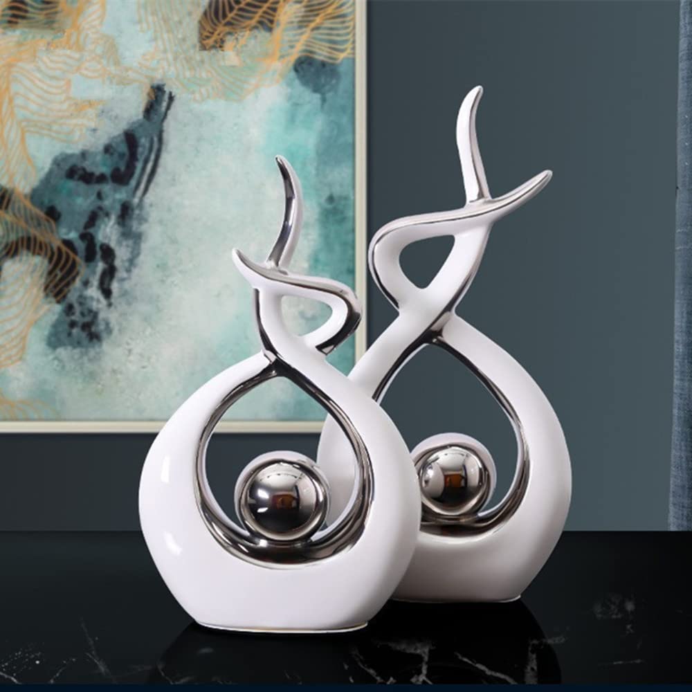 CESTATIVO  Modern Abstract Art Ceramic Statue