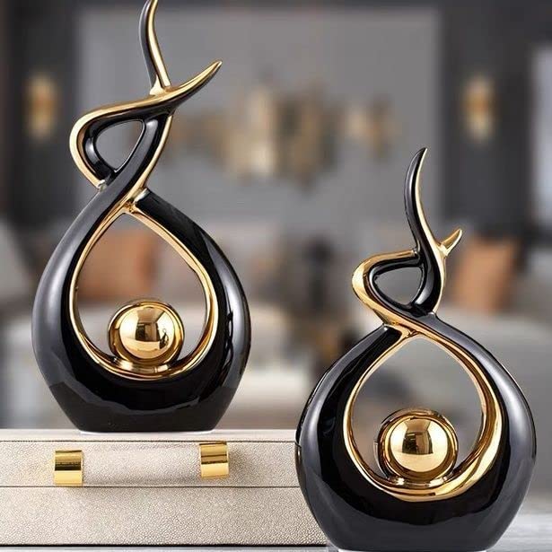 CESTATIVO  Modern Abstract Art Ceramic Statue