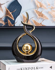 CESTATIVO  Modern Abstract Art Ceramic Statue